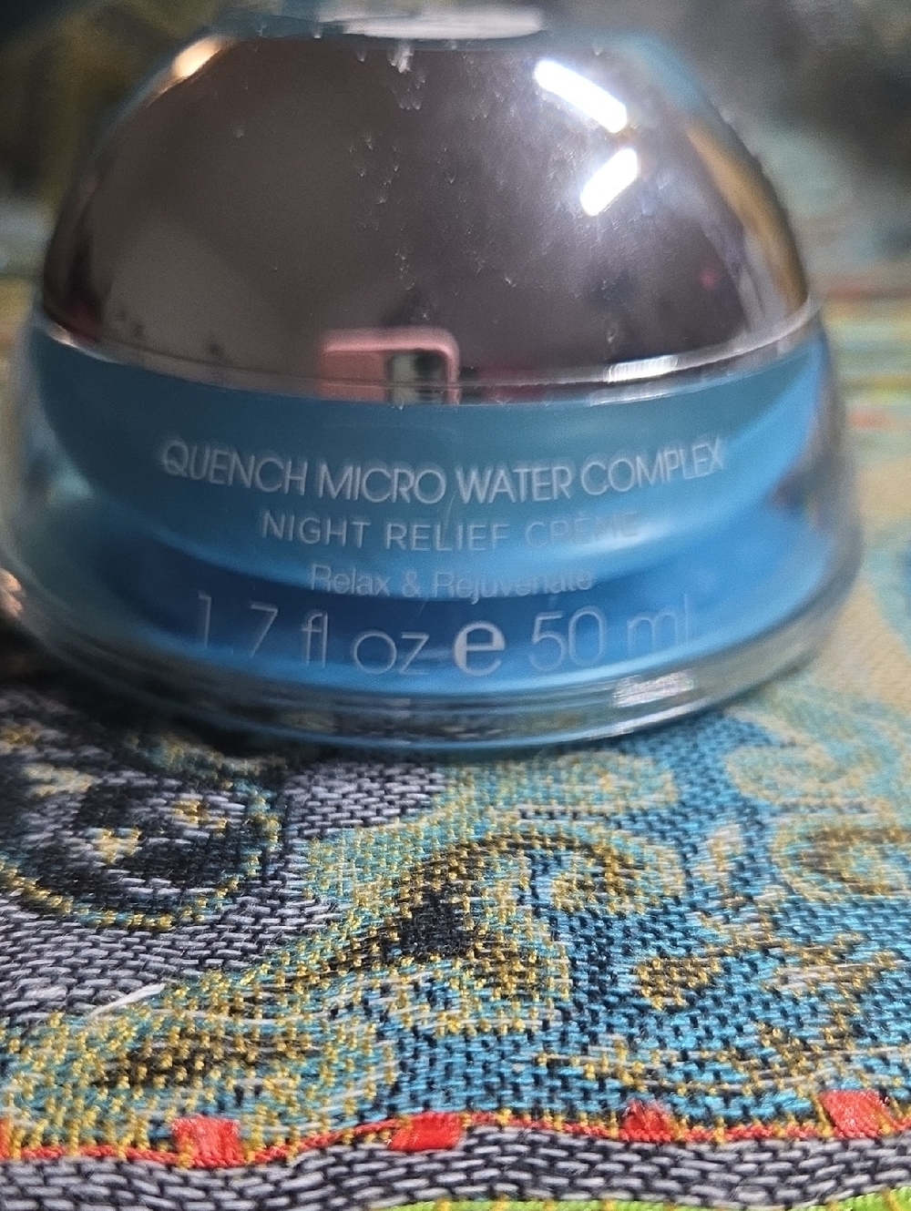 Quench Micro Water Complex Night Relief Creme - No Box
